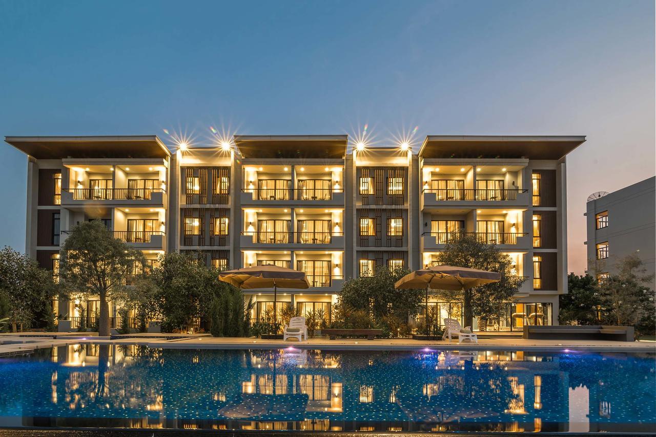 Green Ville Laguna Hotel Sung Noen Exterior foto